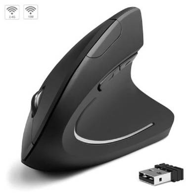 MOUSE INALAMBRICO ERGONOMICO VERTICAL RECARGABLE DPI AJUSTABLE - BROBOTIX 6000816 MOUSE INALAMBRICO ERGONOMICO VERTICAL RECARGABLE DPI AJUSTABLE - BROBOTIX 6000816